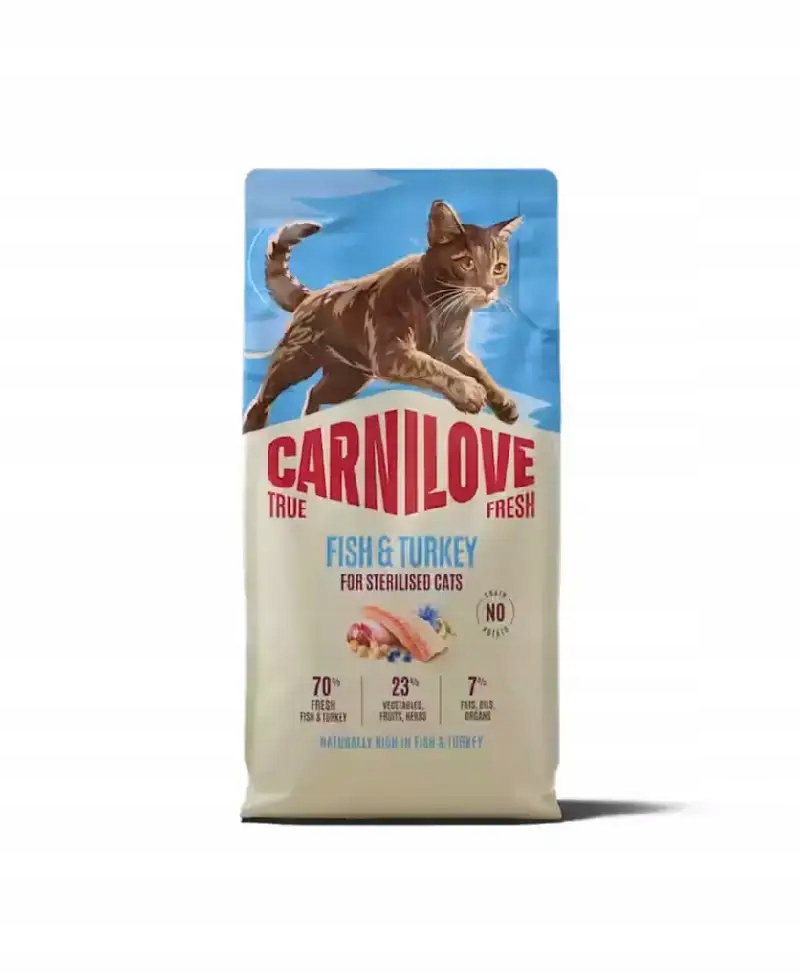 Carnilove Cat True Fresh Fish&turkey Sterilised 2kg