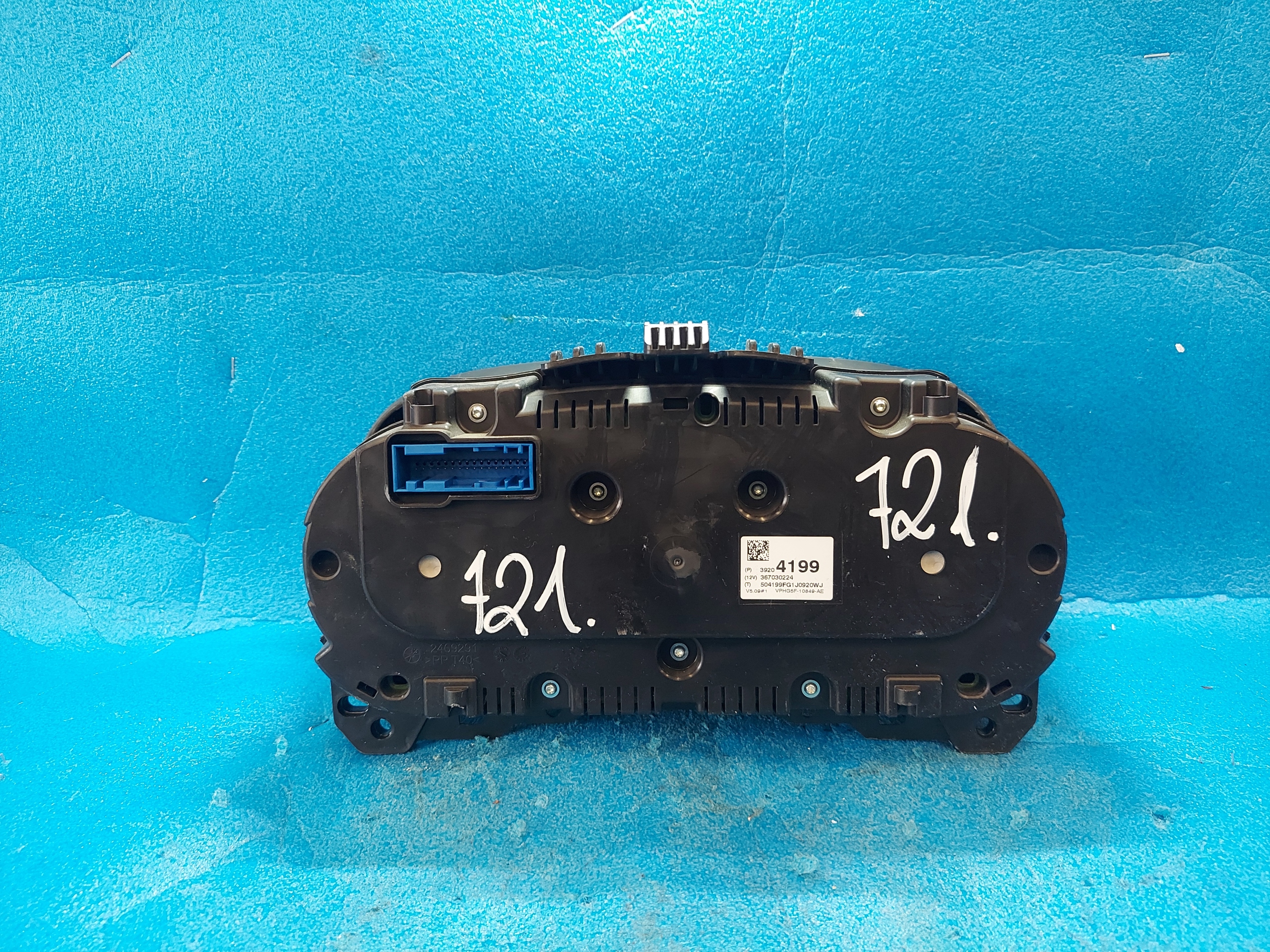 dials clock CORSA E 1.2 B 39204199
