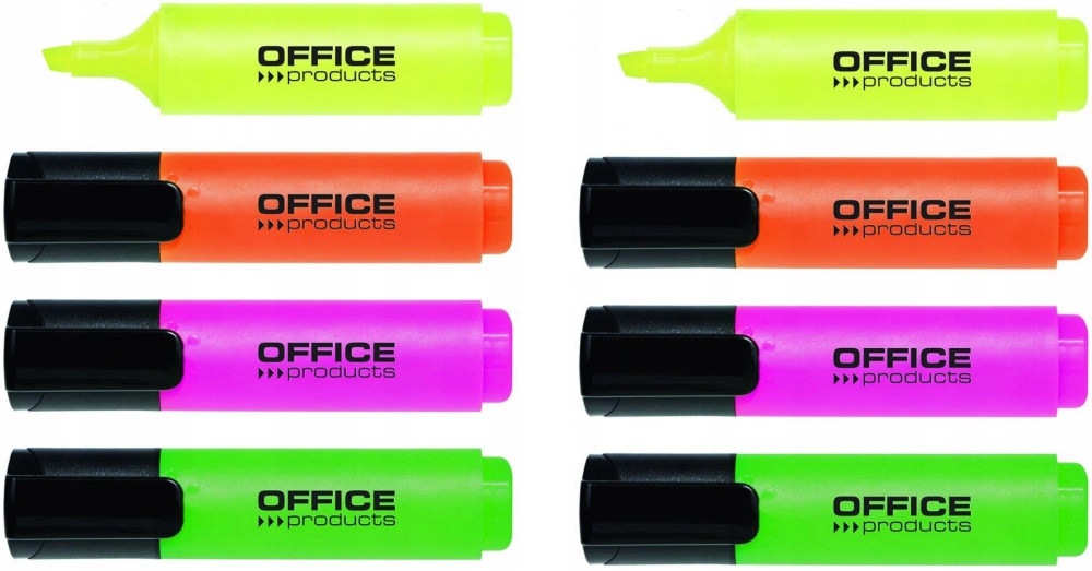 

Zakreślacz Office Products ścięta 8 szt mix