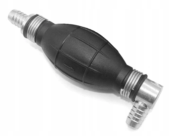 POMPKA PALIWA RĘCZNA KĄTOWA GRUSZKA ZAWÓR 12 mm