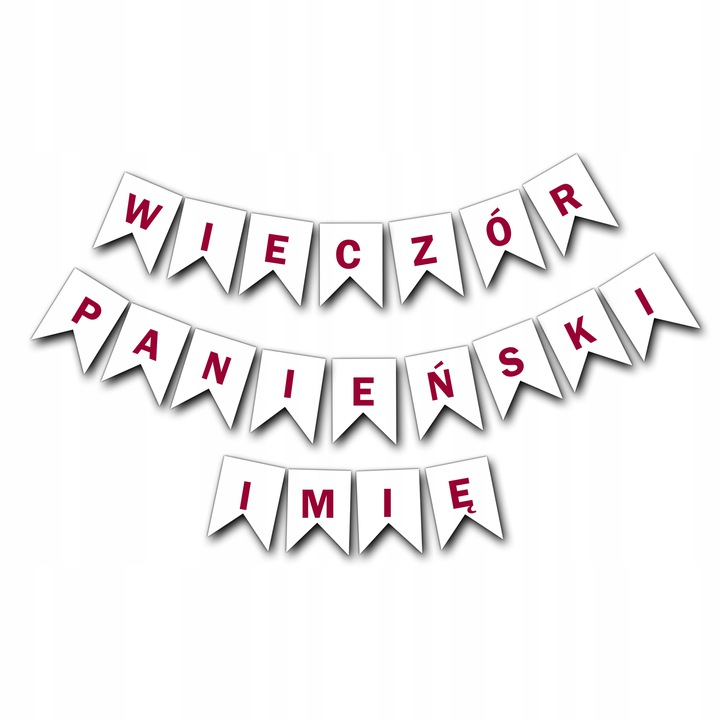 

Baner Flagi Wieczór Panieński Imię Bride To Be