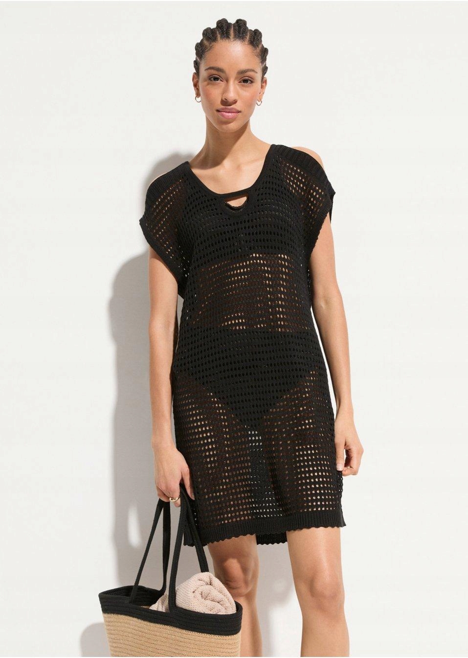 52/54 gyv TUNIKA PLAŻOWA Z HAFTEM