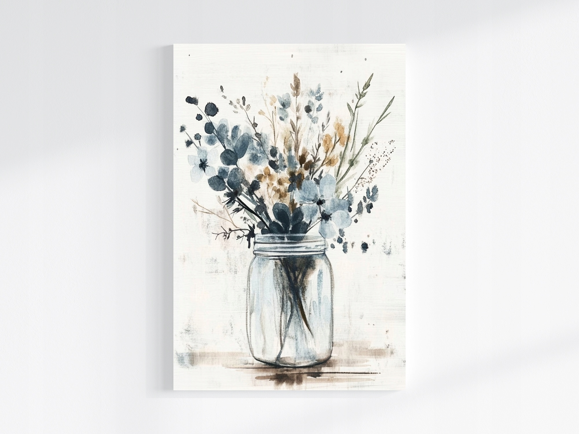 Obraz Na Plátně Obraz Na Plátně Akvarel Příroda Květy Kytice Jaro Léto 80x120