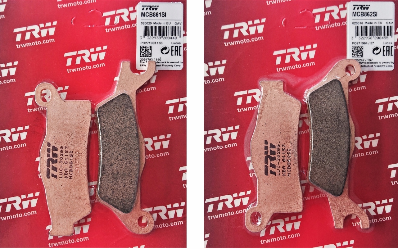 KLOCKI HAM TRW PRZOD Can Am 650 Outlander 13 22