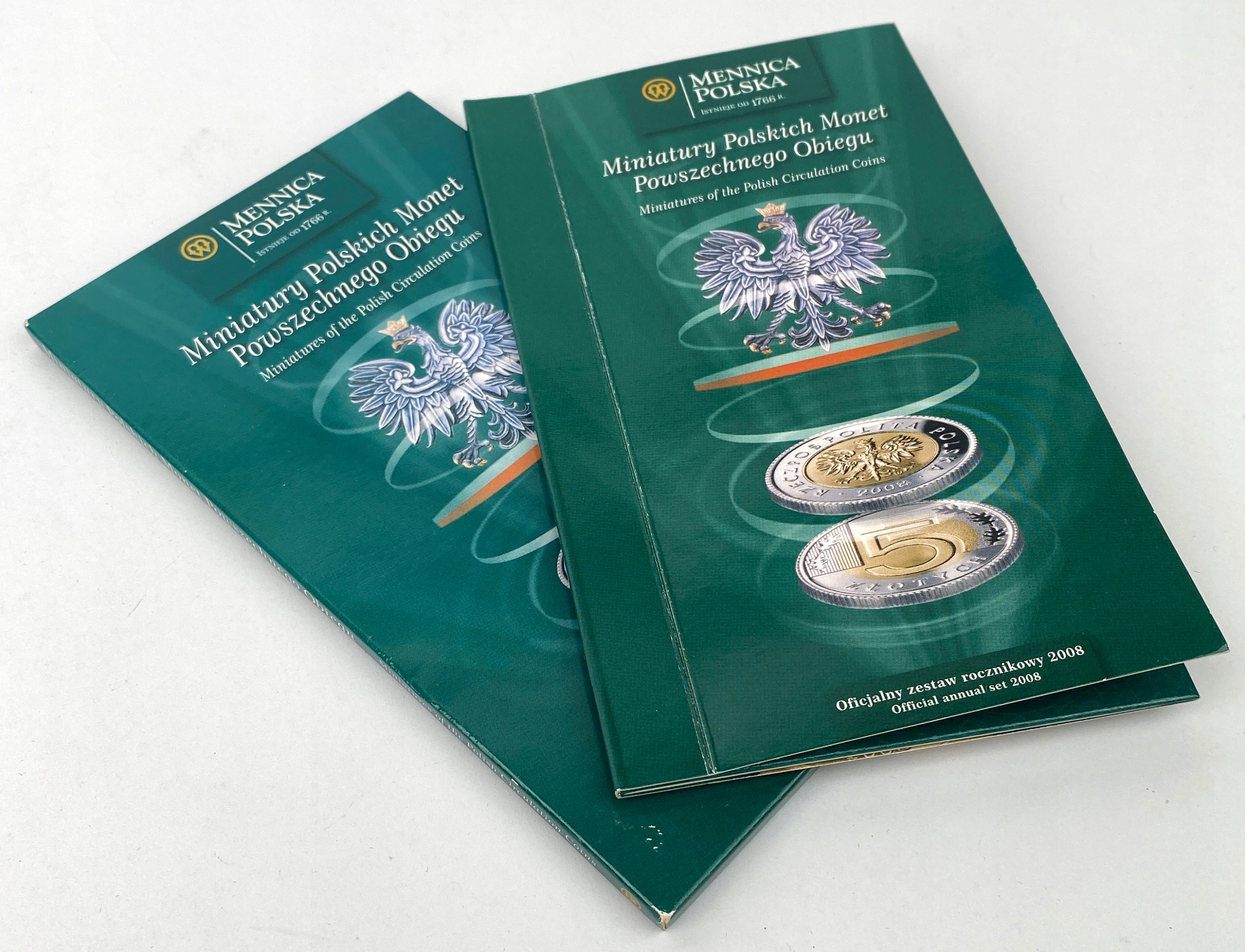 6258. Miniatury Polskich Monet Powszechnego Obiegu 2008