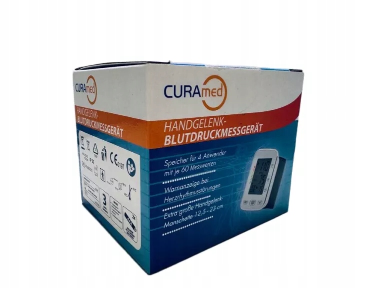 CIŚNIENIOMIERZ NADGARSTKOWY CURAMED BDU 751