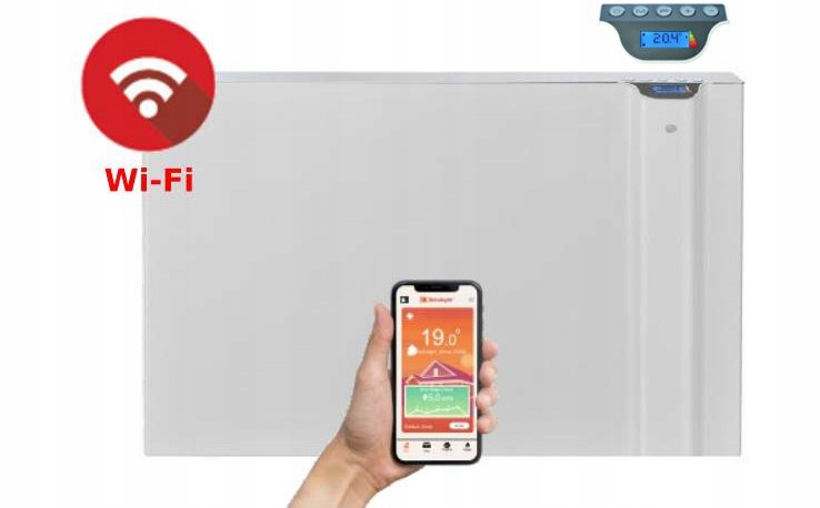 Grzejnik Hybrydowy Na Podczerwień Klima 1000W Wifi