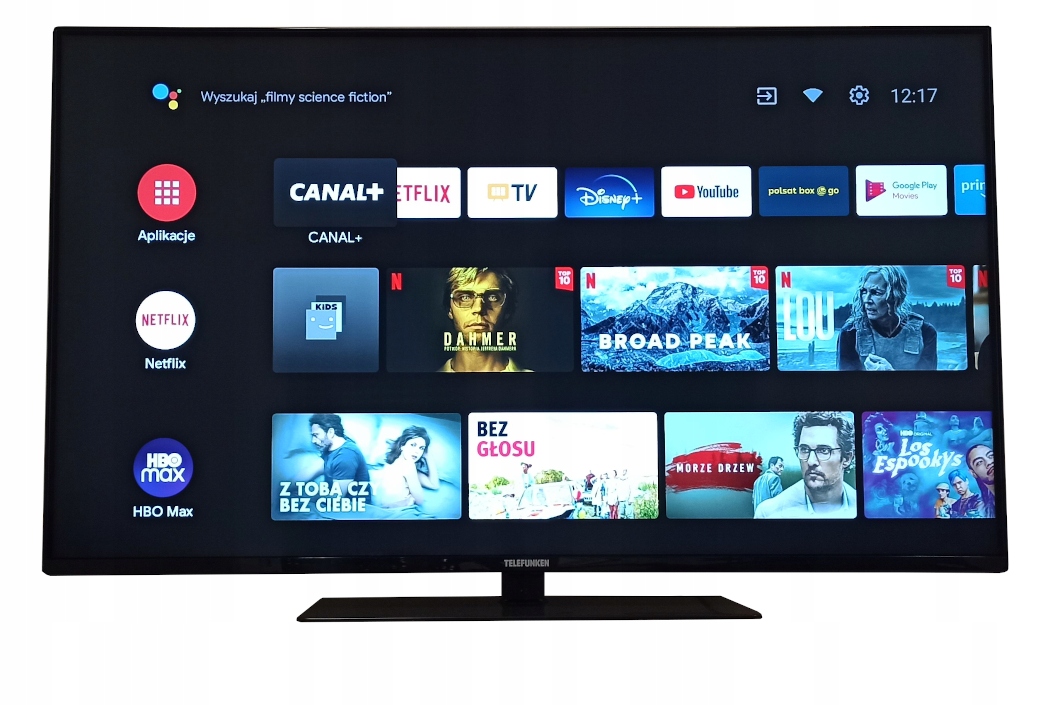 

Smart Tv 43 Telefunken D43V950M2CWH 4K Android 11