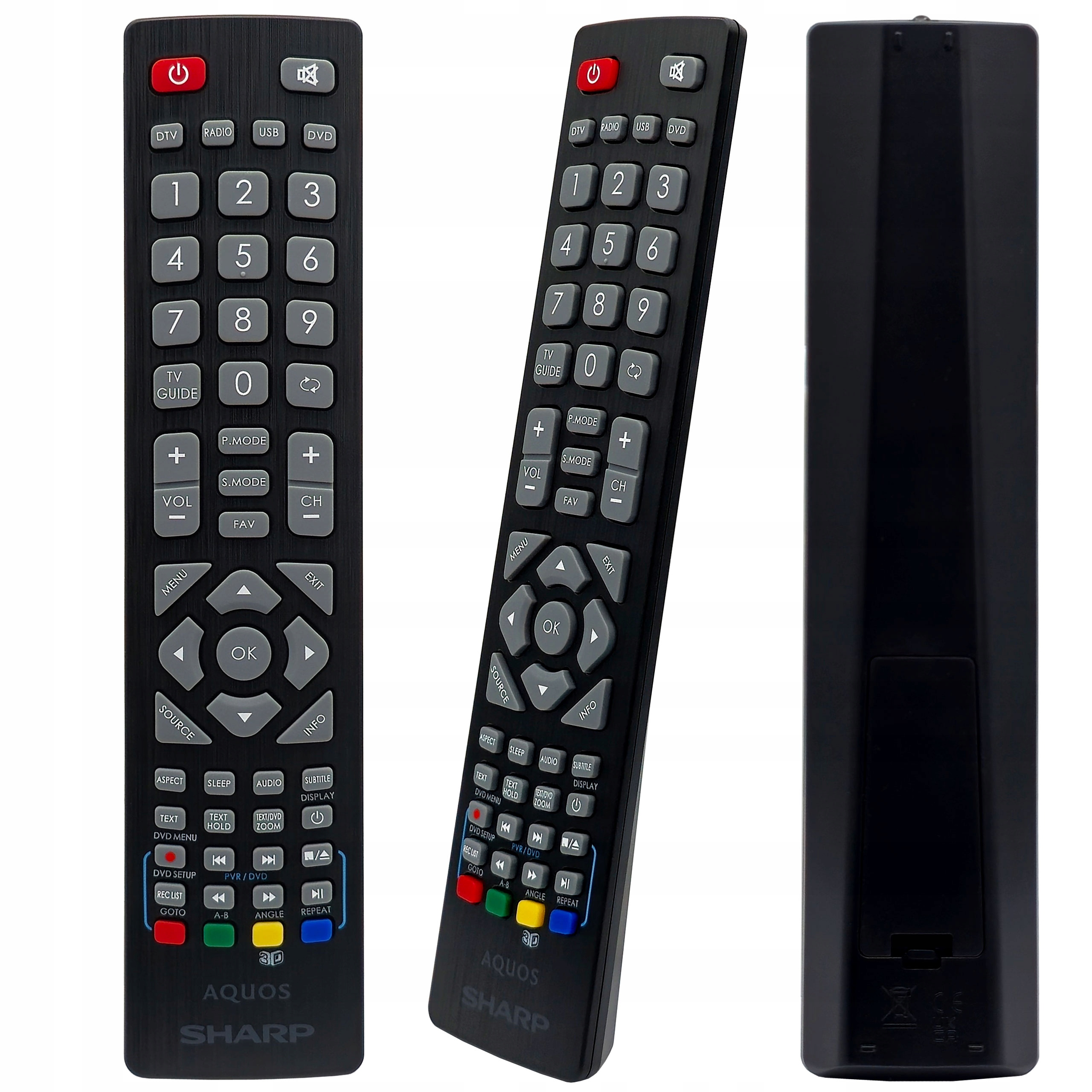 PILOT DO TV Sharp AQUOS SHW/RMC/0103N IR ORYGINAL podczerwień oryginalny Kod producenta SHW/0103
