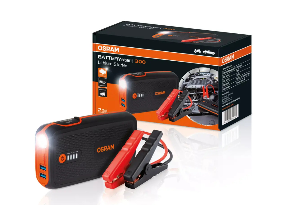Osram BATTERYstart lítiový štartér s funkciou powerbanky 12V 13000mAh