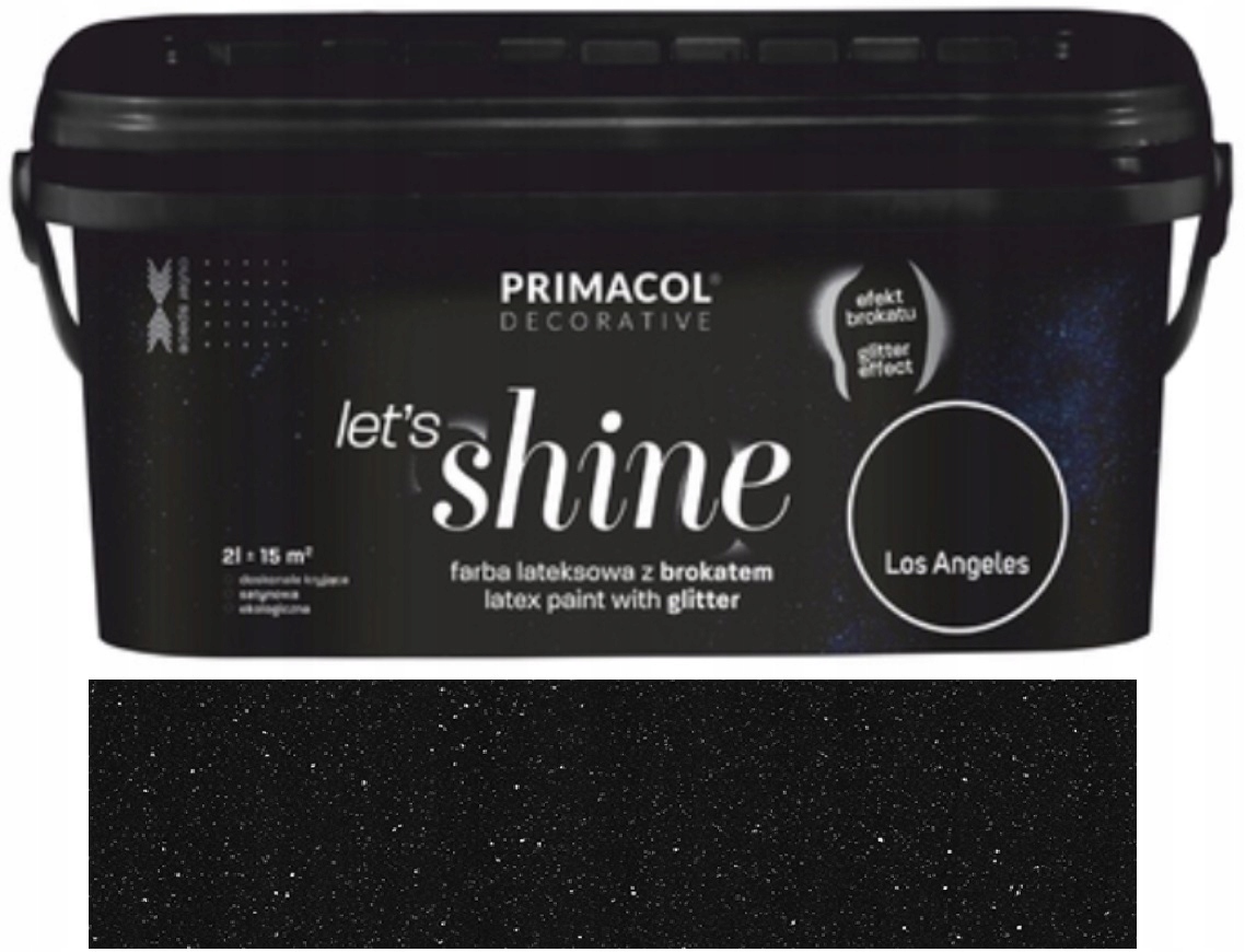 Primacol Decorative Let`s Shine Farba Z Brokatem Dekoracyjna Los Angeles 2L