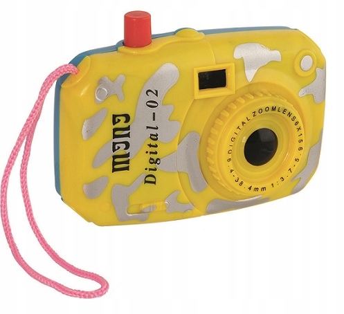 

Goki Mini Aparat fotograficzny dla dzieci Żółty