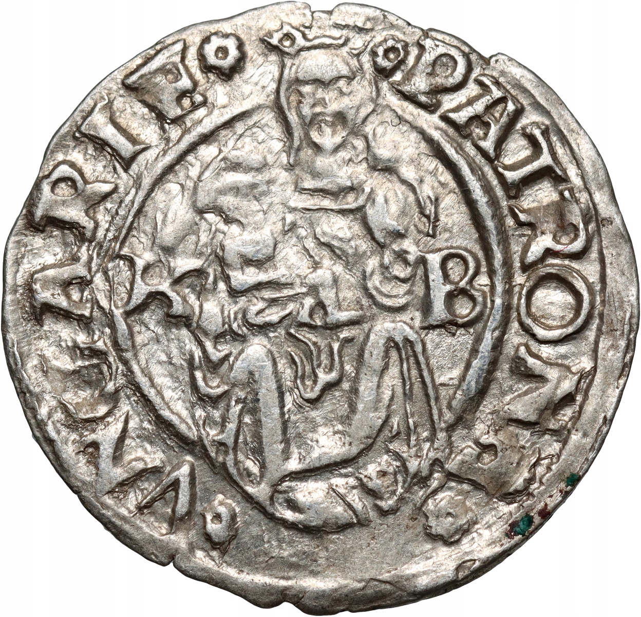 Węgry, Ferdynand I, denar 1543 KB