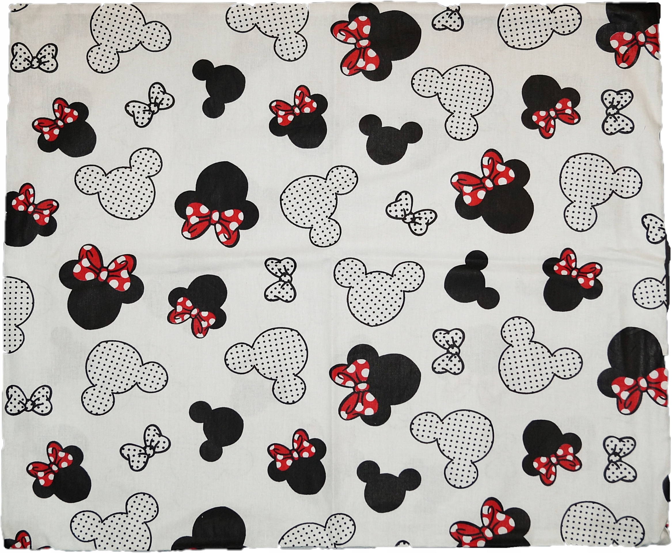 

Poszewka na Poduszkę 50x60 Myszki Uszy Miki Mini