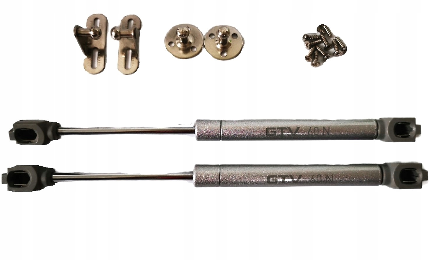 

Podnośnik Meblowy Siłownik Gazowy 60N Gtv Zestaw