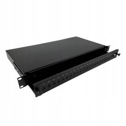 Alantec Przełącznica światłowodowa 24xSC simplex 24xLC duplex 19" 1U