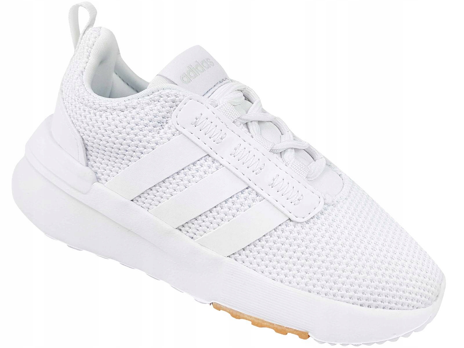 Adidas Racer TR21 H06293 Buty Dziecięce Białe Na Gumkę