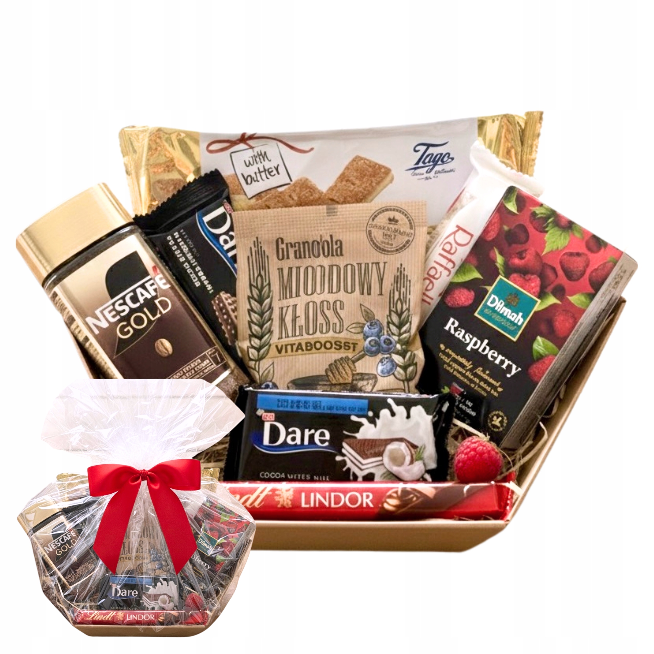 Levně Dárkový Koš Box Na Dárek Premium Sladkosti Koš Se Sladkostmi