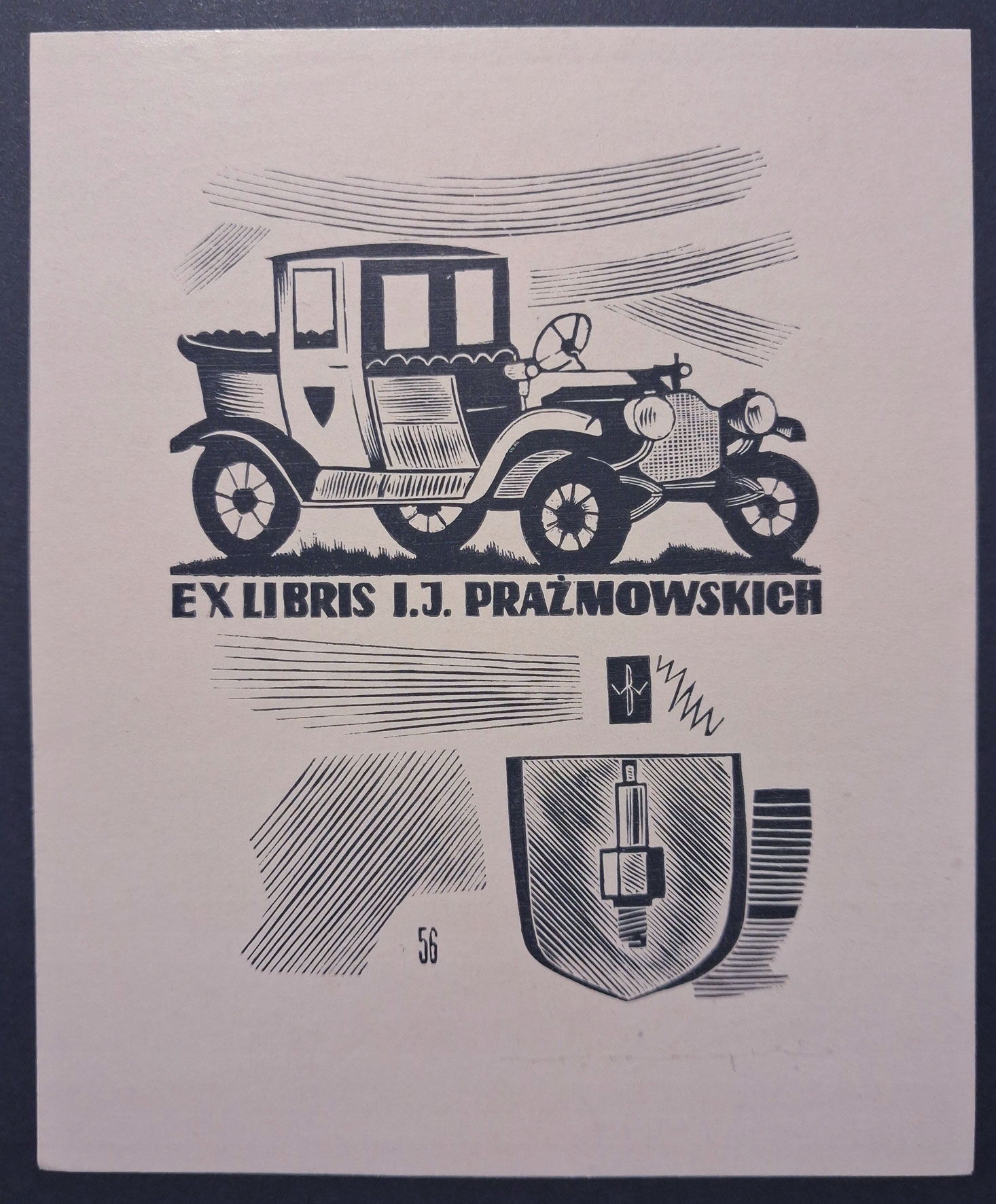 *KP* Barylski Wojciech - Ex libris I.J. Prażmowskich
