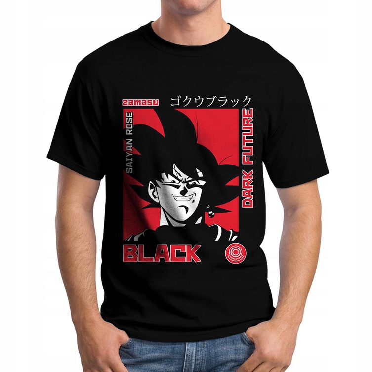 

Męska Koszulka Dragon Ball Z Super Goku Vegeta L