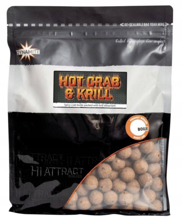 Dynamite Baits Kuličky 5kg Hot Crab Krill 20mm
