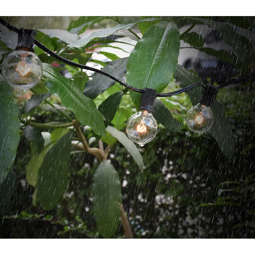 GIRLANDA SOLARNA OGRODOWA NA BALKON TARAS LAMPKI PROGRAMATOR KULKI 20 LED Średnica kuli 3 cm