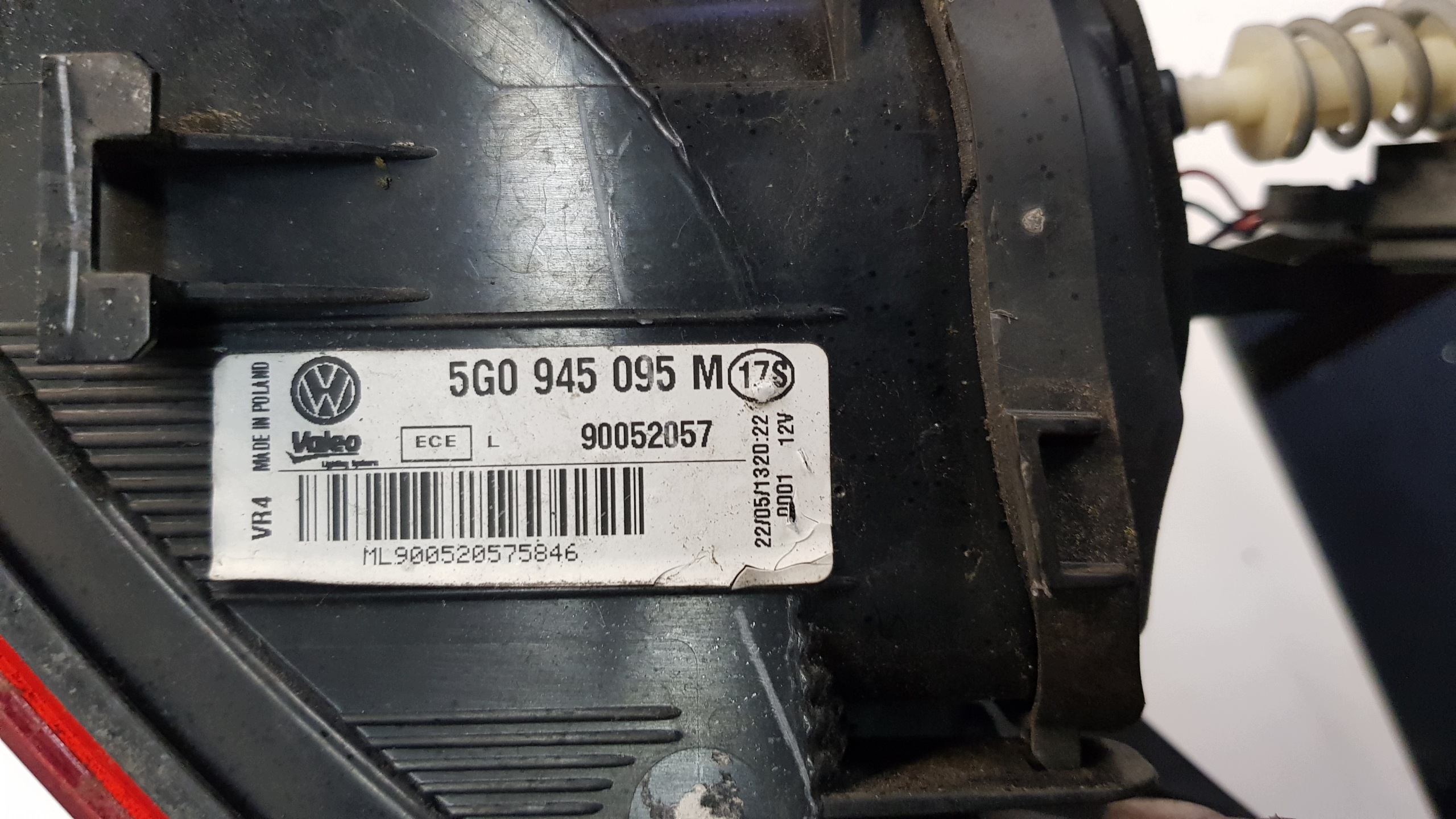 GOLF VII light rear part rear left 5G0945095M