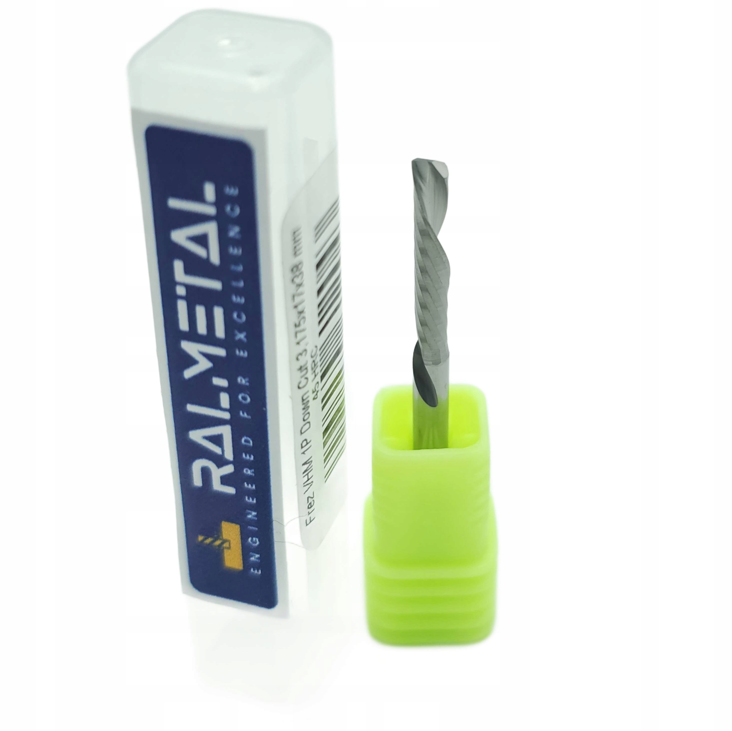 Frez Down Cut 1P VHM do Drewna 3.175 x 17 x 38