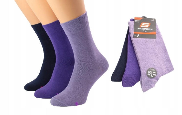 

Skechers skarpety długie 3 pary 35/38