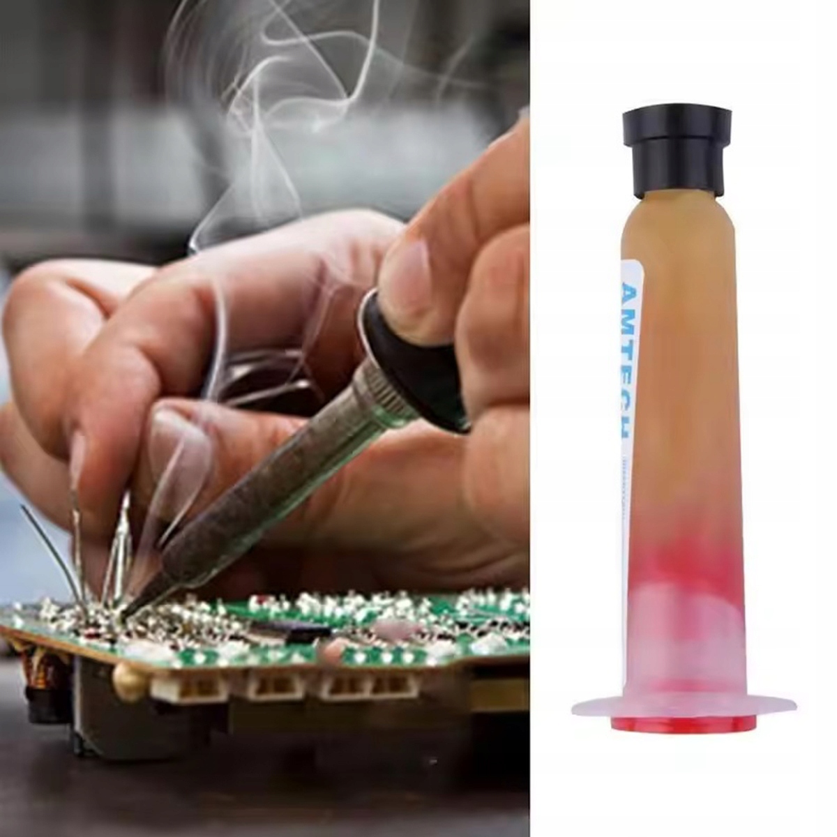 TOPNIK RMA-223 FLUX PASTA LUTOWNICZA ŻEL DO LUTOWANIA IGŁA 19G Producent Aptel