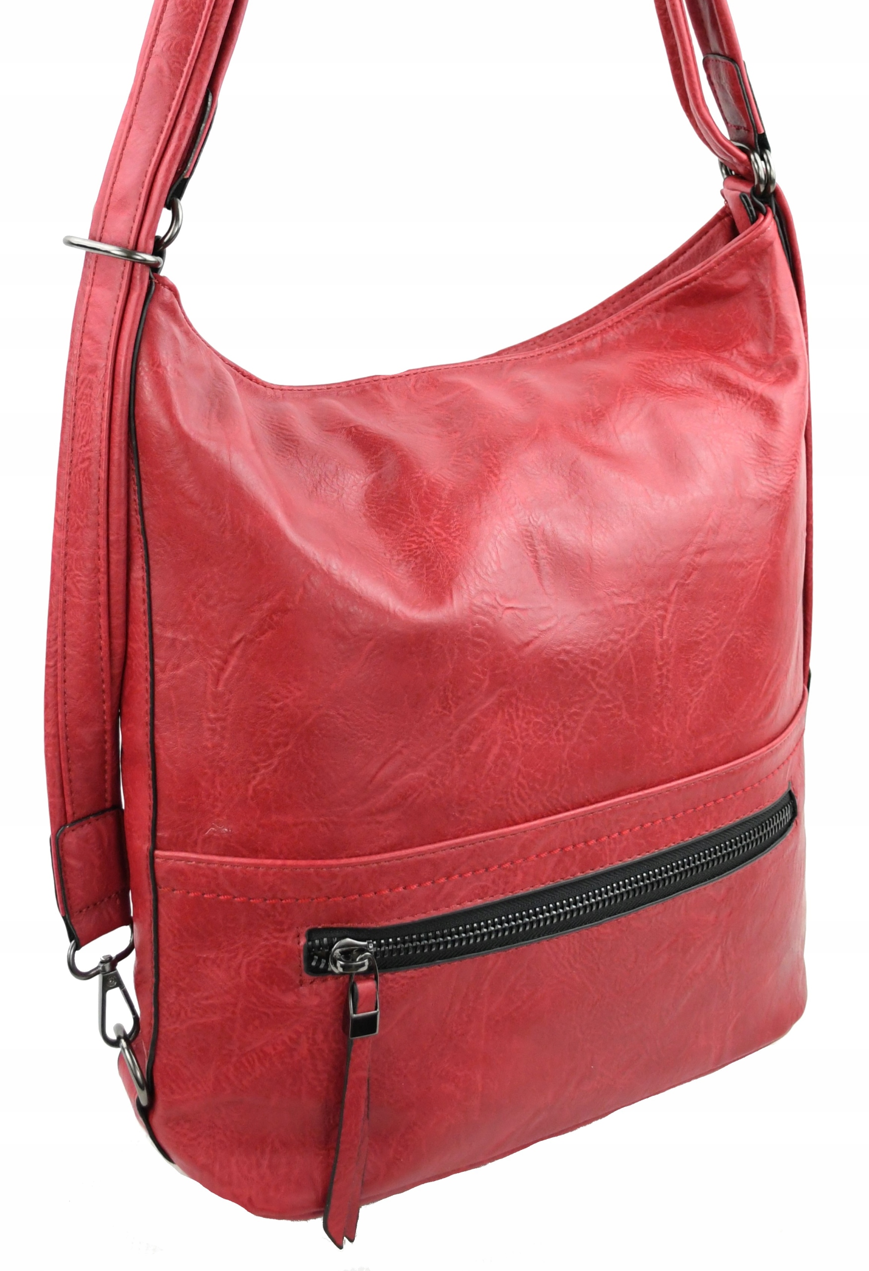 Torboplecak damska plecak torba 2w1 worek na ramie