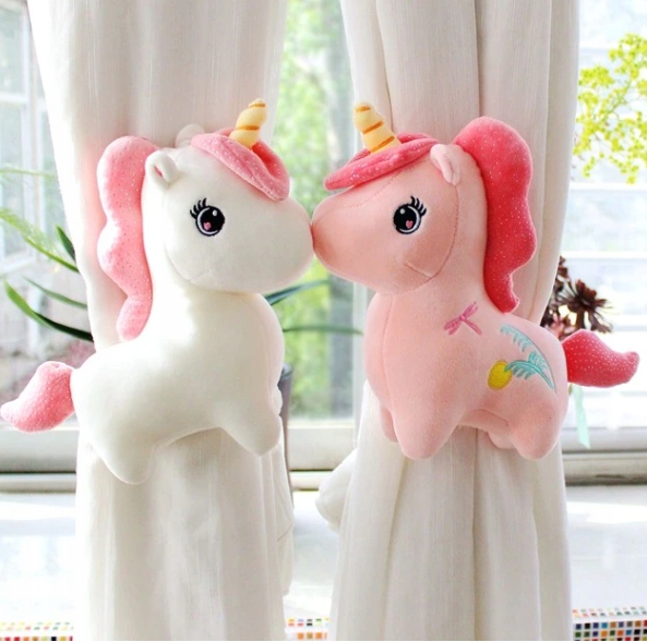 UCHWYTY DO ZASŁON OZDOBY 2 SZT JEDNOROŻCE Marka inna marka