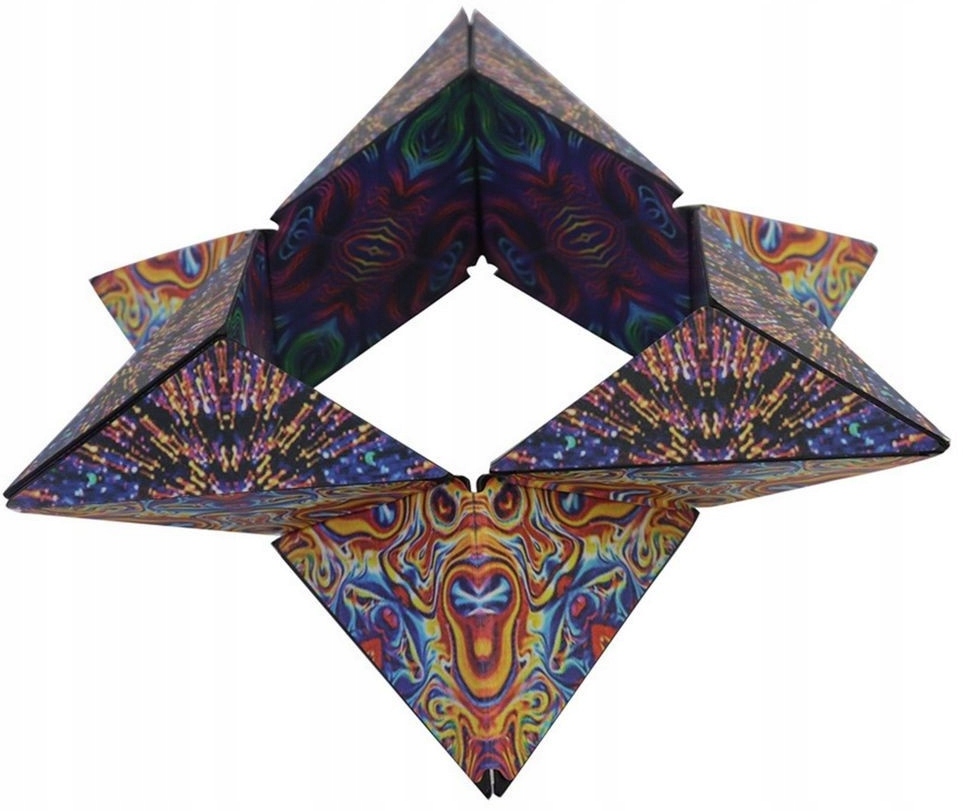 KOSTKA MAGNETYCZNA 3D PRZESTRZENNA FIDGET MAGIC CUBE ANTRYSTRESOWA Materiał plastik