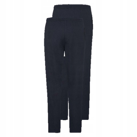 2x Pánské volné tepláky Fruit Of The Loom Tmavě modrá L