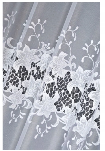 

Biały Lambrekin Żakardowy Wys 60 cm 31153