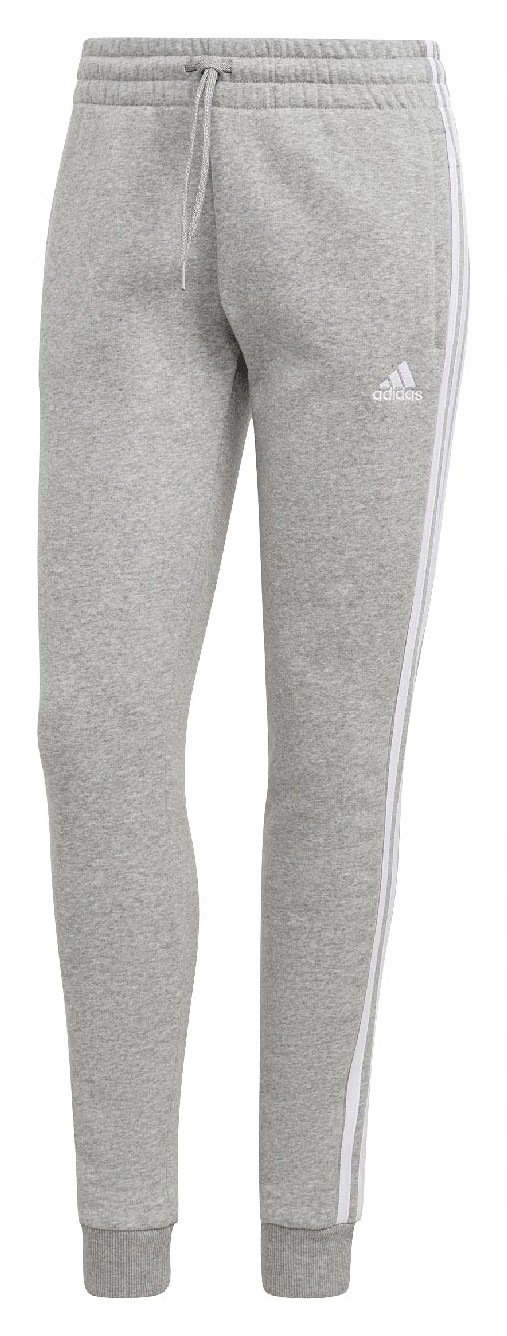 Kalhoty Adidas Essentials 3-STRIPES Fleece šedé IL3282 vel. L
