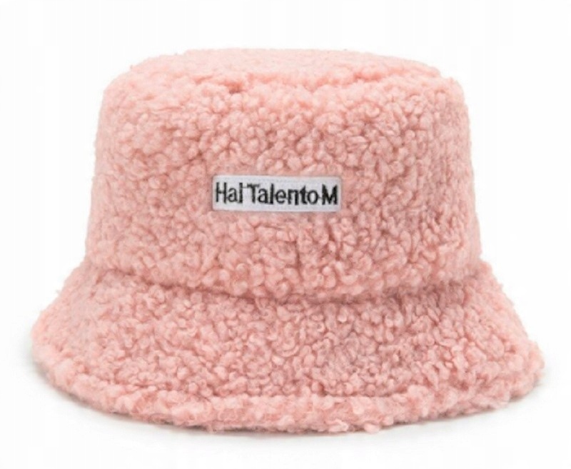 

Kapelusz Zimowy Rybacki Bucket Hat Regulowany Róż