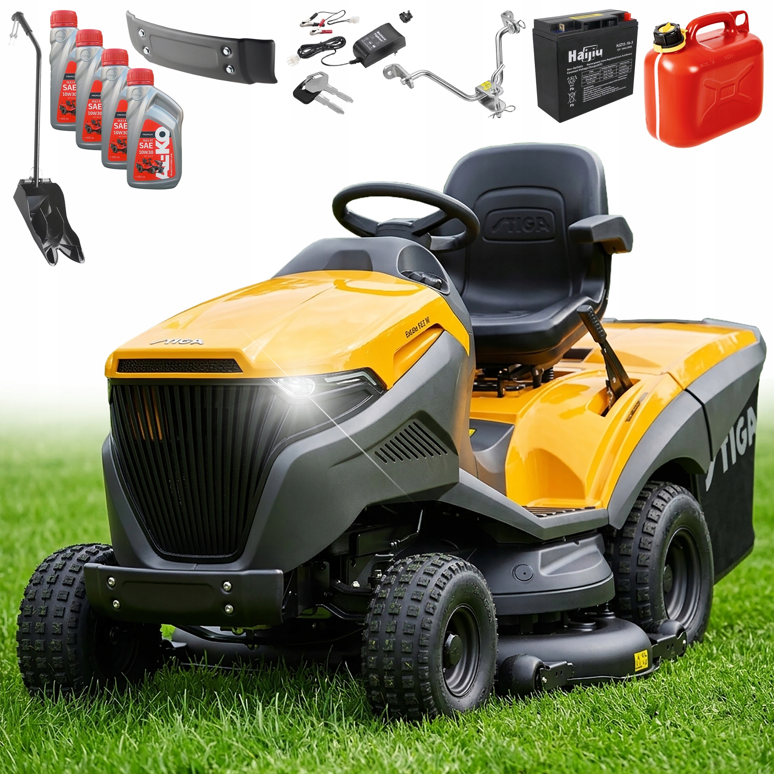 Traktor Kosiarka Stiga Estate 9122 W Automat Honda V-twin Mulczujący 122 cm