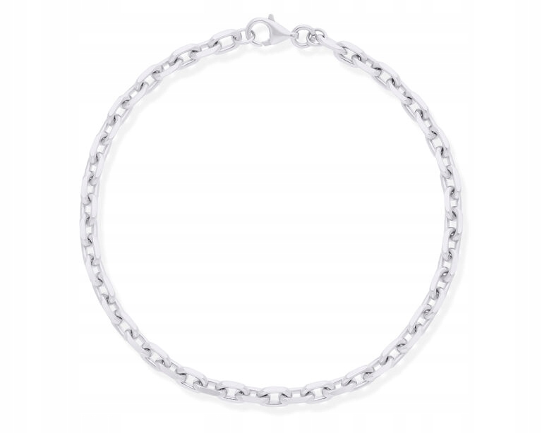 Dámský stříbrný náramek s módním řetízkovým vzorem pr.925