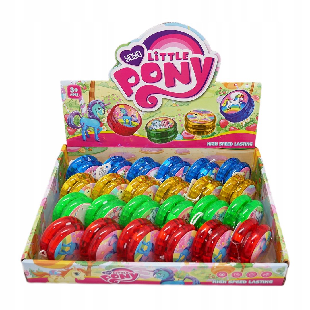 ŚWIECĄCE JOJO yoyo GRA ZRĘCZNOŚCIOWA JEDNOROŻCE Kod producenta 95724