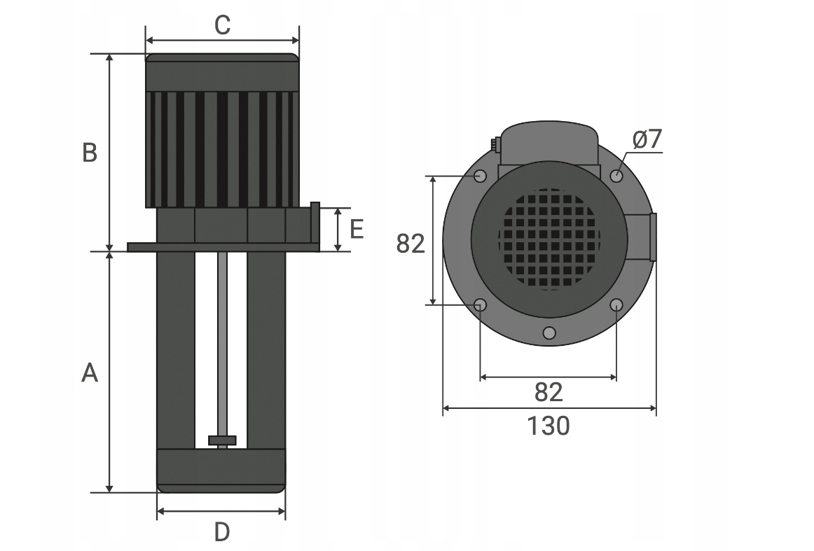 Elektropompa / Pompa DO CHŁODZIWA 30 l/min 150 mm 400 V Kod producenta PA35