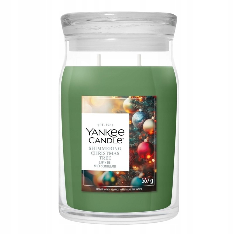 Yankee Candle Svíčka Shimmering Christmas Tree 567 g
