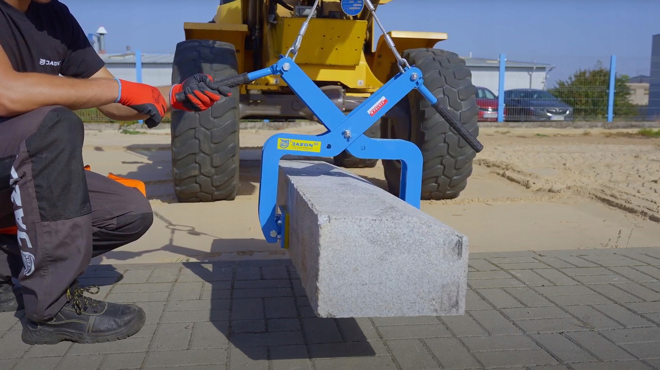 Chwytak Jazon uniwersalny zawieszany CHUZ, do 250 kg Udźwig 250 kg