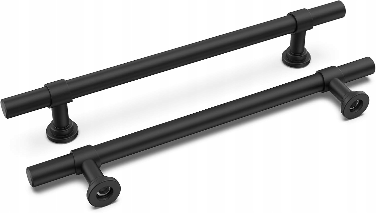 Nábytkové Úchytky Černé Rozteč 160 mm Lontan 20 ks pro skříňky Zásuvky
