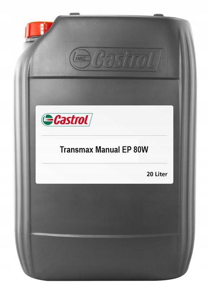 CASTROL MANUAL EP 80W GL-4 ZF TE-ML MB MAN 20L