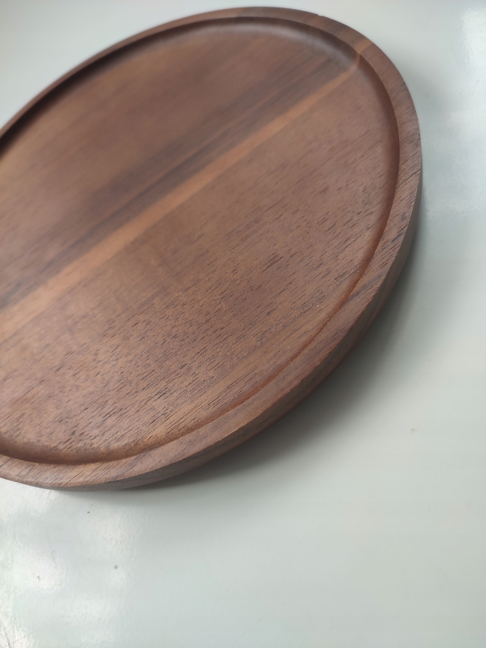 TACA PATERA DREWNIANA OKRĄGŁA 20 CM TALERZ Kod producenta 17020594