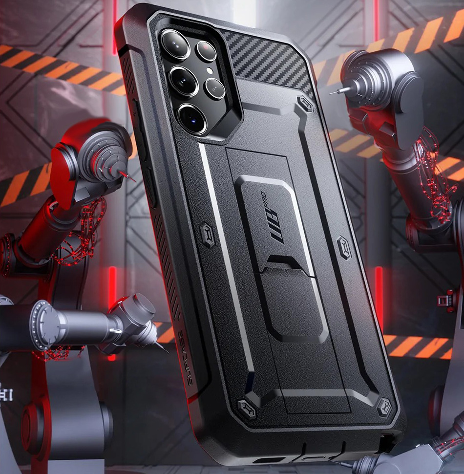Etui pancerne do Galaxy S23 Ultra, Supcase UB Pro Materiał tworzywo sztuczne