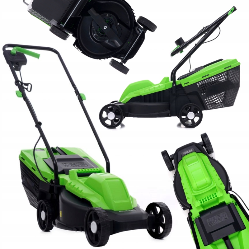 

Kosiarka Elektryczna Do Trawy 2200W 32CM Kosz 30L