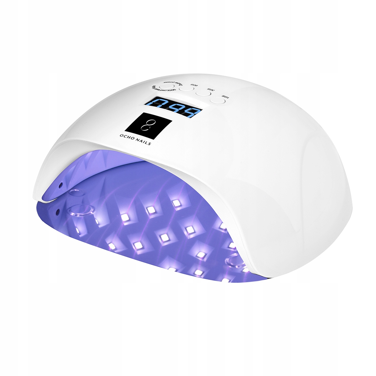 Uv Led lampa na nehty se zrcadlovým dnem Ocho Nails X13 65W