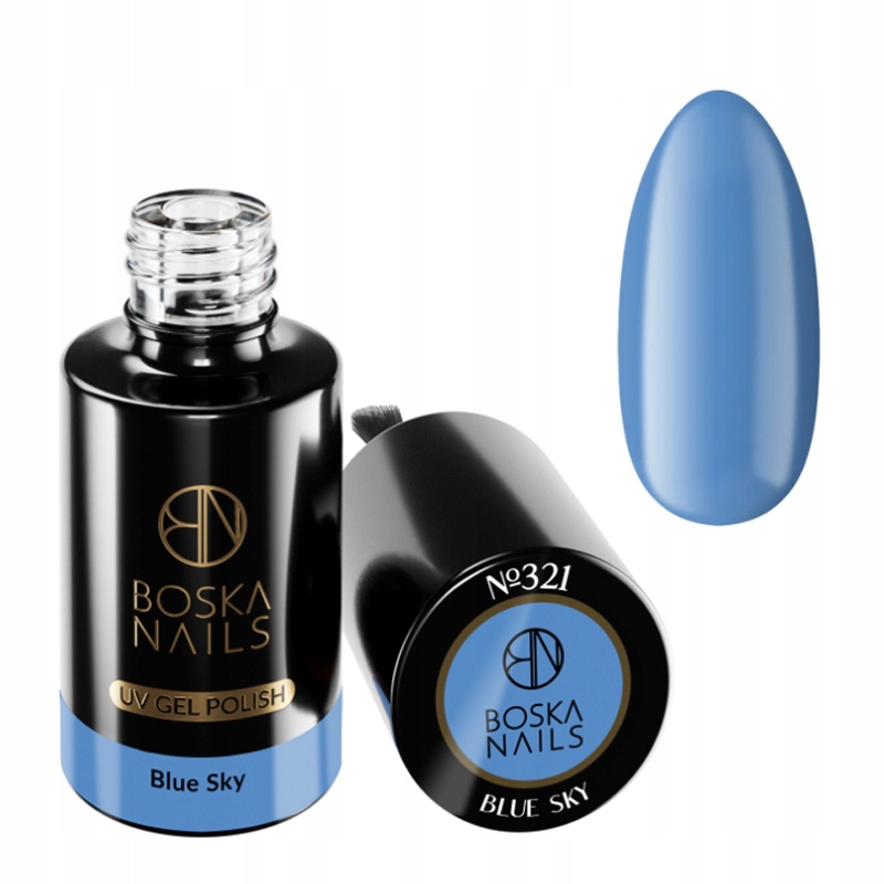 

Boska Nails Lakier hybrydowy 6ml jasny Niebieski